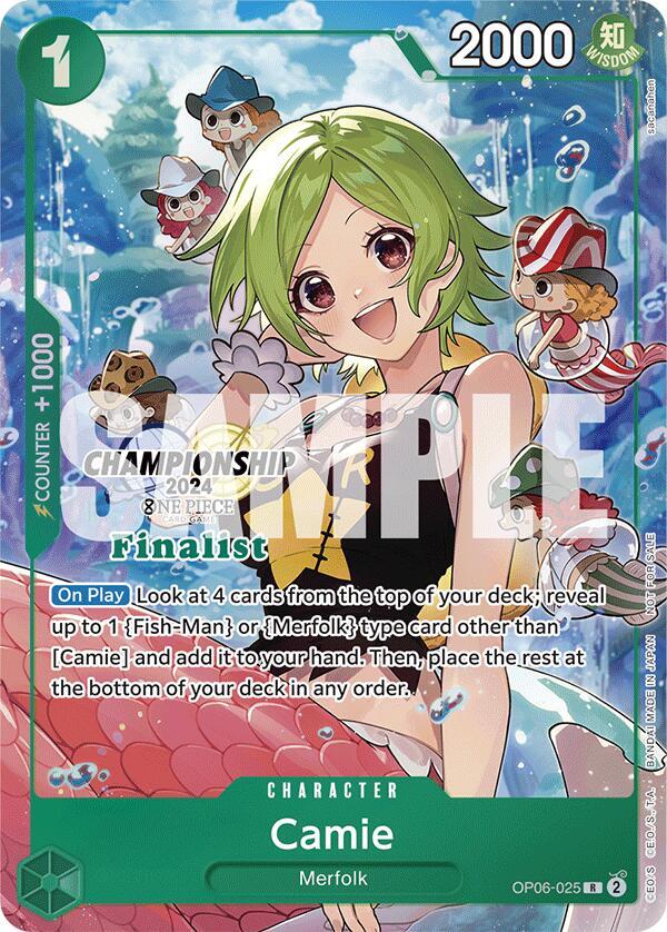 Camie (Championship 2024 Finalist Card Set) - One Piece Card Game