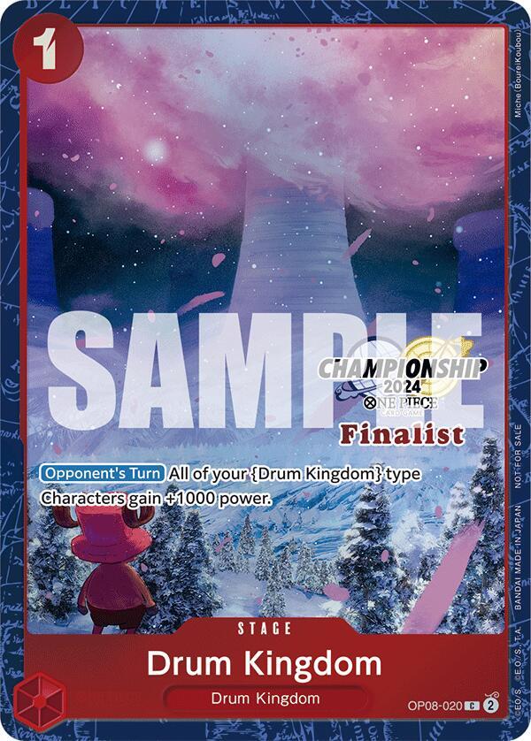 Drum Kingdom (Championship 2024 Finalist Card Set) - One Piece Card Game