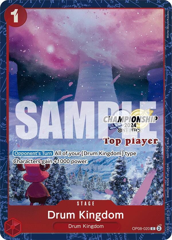 Drum Kingdom (Championship 2024 Top Player Pack) - One Piece Card Game