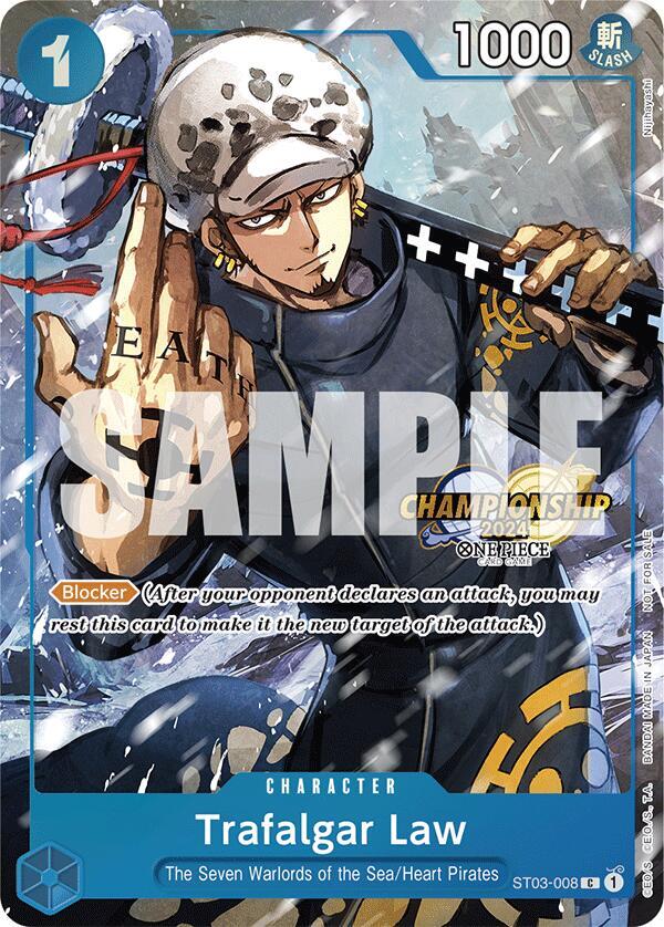 Trafalgar Law - ST03-008 (CS 2024 Event Pack) - One Piece Card Game