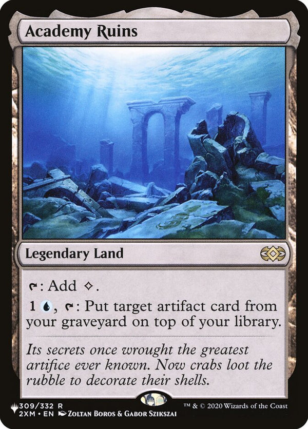 Academy Ruins - Magic: The Gathering