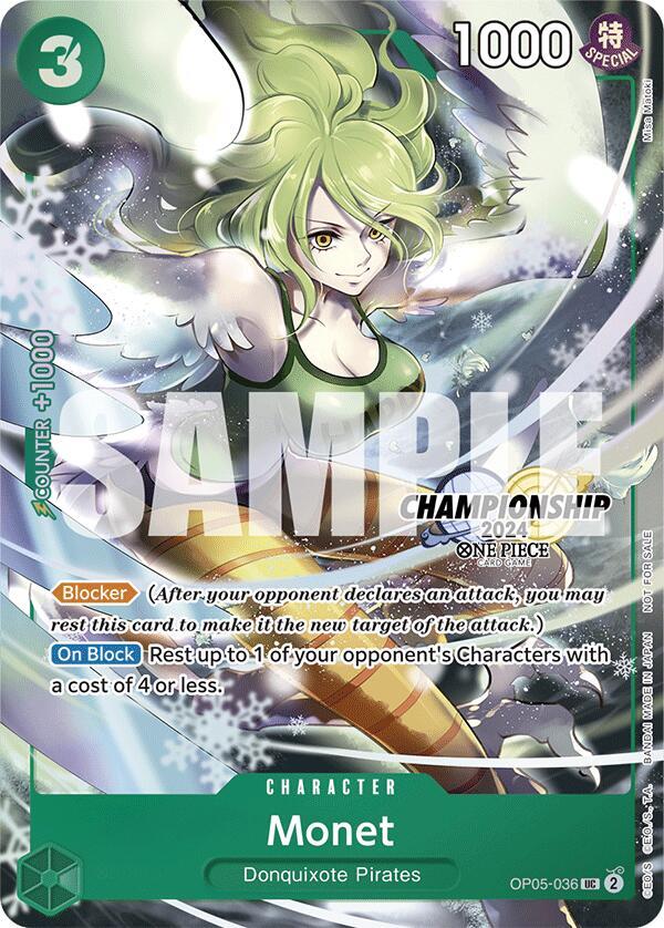 Monet (CS 2024 Event Pack Finalist) - One Piece Card Game
