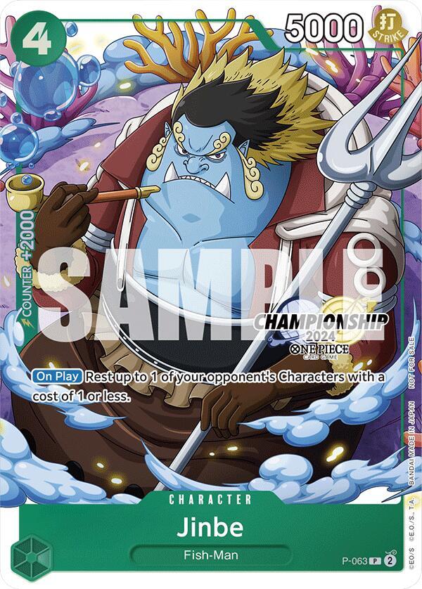 Jinbe (CS 2024 Event Pack Finalist) - One Piece Card Game