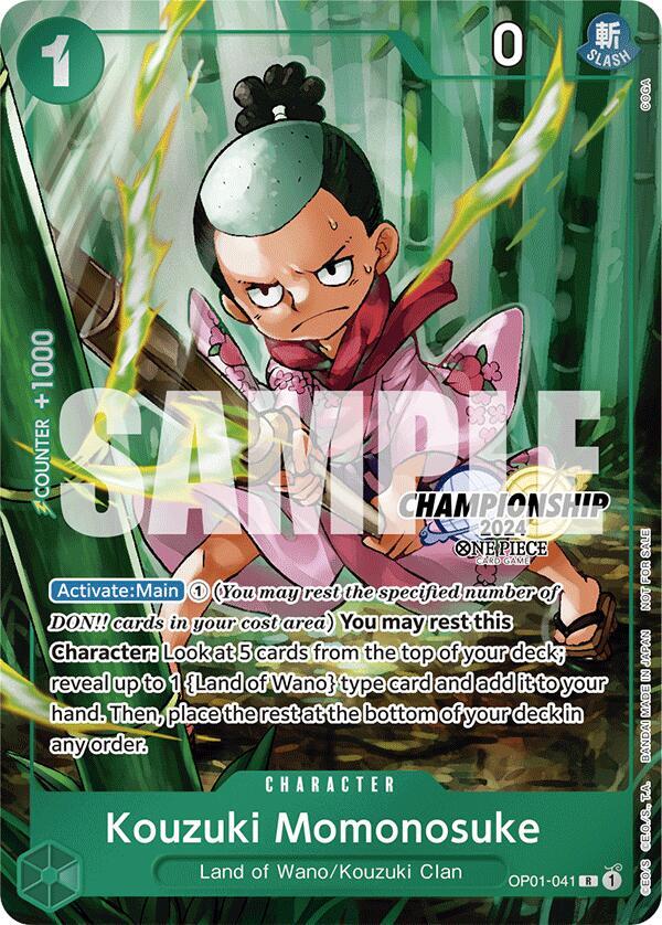 Kouzuki Momonosuke (CS 2024 Celebration Pack) - One Piece Card Game