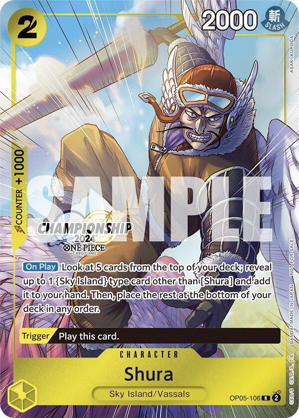 Shura (CS 2024 Celebration Pack) - One Piece Card Game