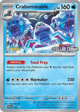 Crabominable - 134 (Prerelease) [Staff] - Pokémon
