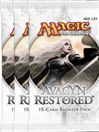 Avacyn Restored - 3x Booster Packs (draft set) - Magic: The Gathering