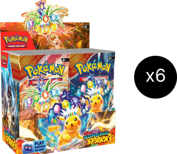 Surging Sparks Booster Box Case - Pokémon