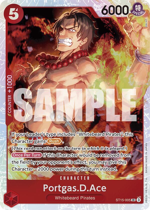 Portgas.D.Ace - One Piece Card Game
