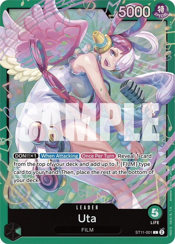 Uta (ST11-001) - One Piece Card Game