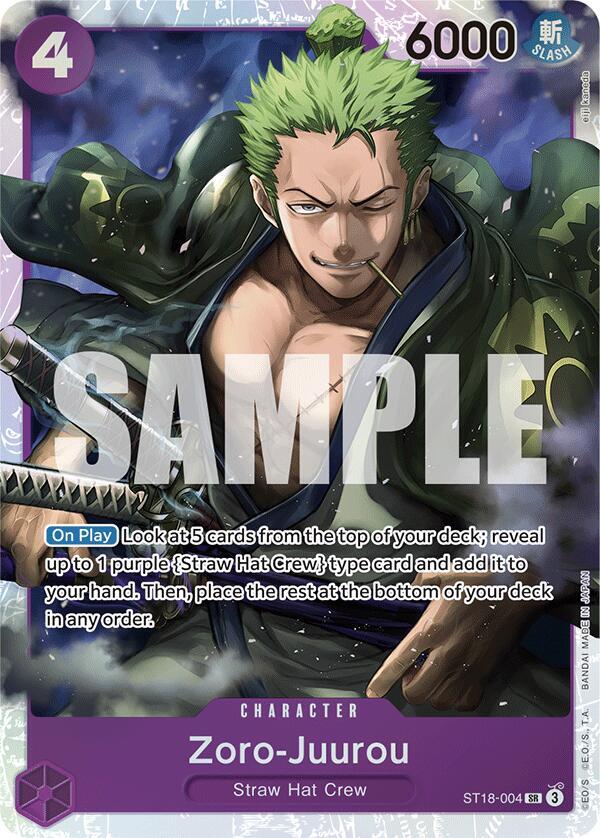 Zoro-Juurou (ST18-004) - One Piece Card Game