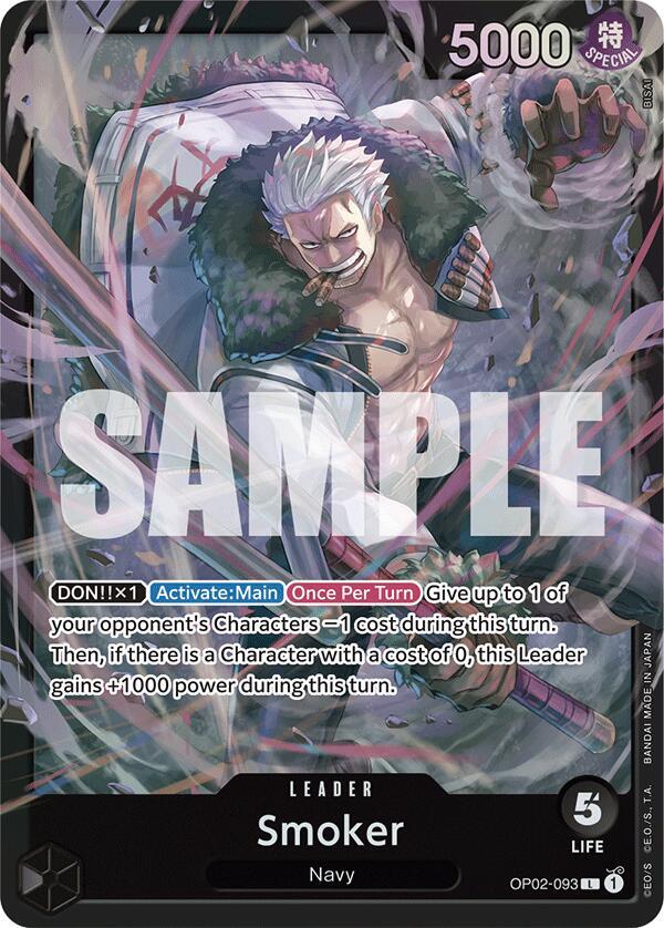 Smoker (OP02-093) - One Piece Card Game