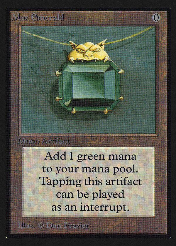 Mox Emerald (IE) - Magic: The Gathering