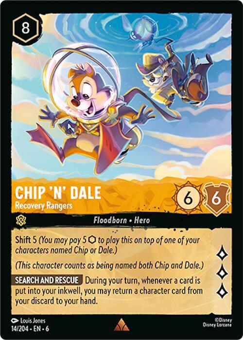 Chip 'n' Dale - Recovery Rangers - Disney Lorcana
