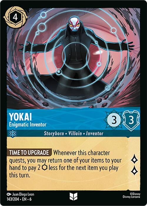 Yokai - Enigmatic Inventor - Disney Lorcana