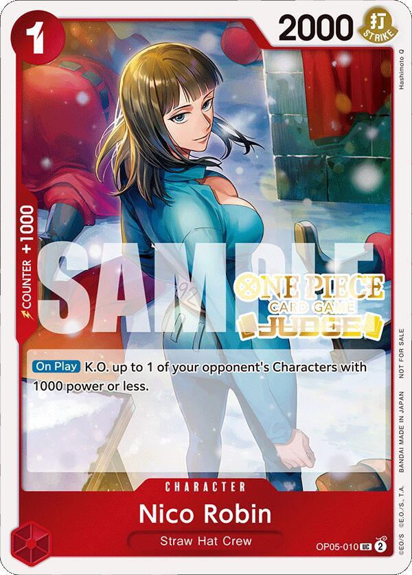 Nico Robin (Judge Pack Vol. 4) - One Piece Card Game