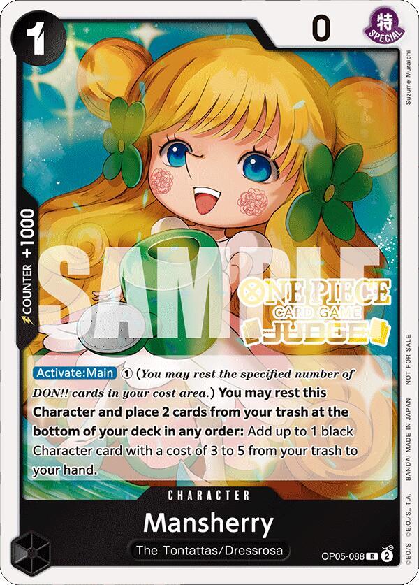 Mansherry (Judge Pack Vol. 4) - One Piece Card Game