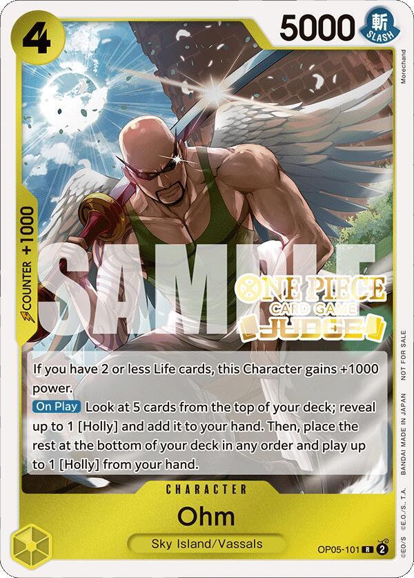 Ohm (Judge Pack Vol. 4) - One Piece Card Game