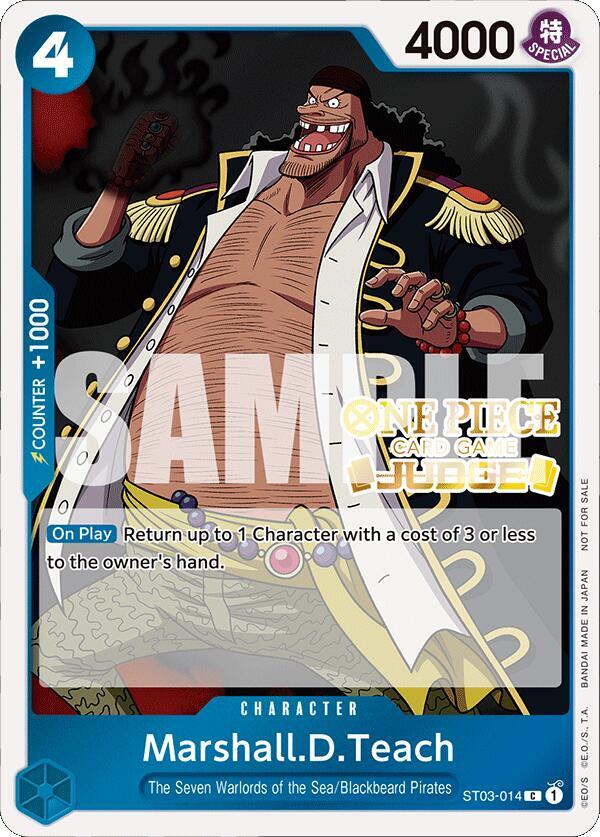 Marshall.D.Teach (Judge Pack Vol. 4) - One Piece Card Game