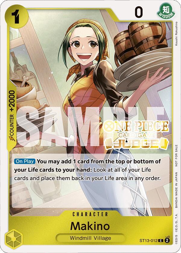 Makino (Judge Pack Vol. 4) - One Piece Card Game