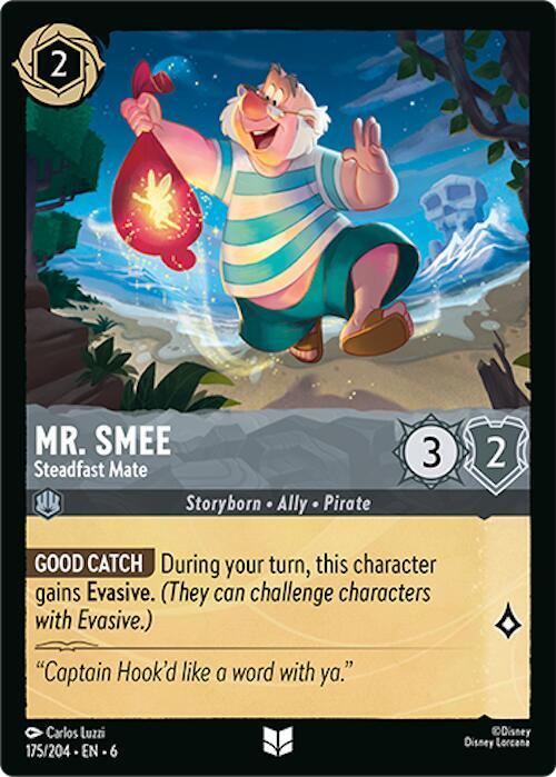 Mr. Smee - Steadfast Mate - Disney Lorcana