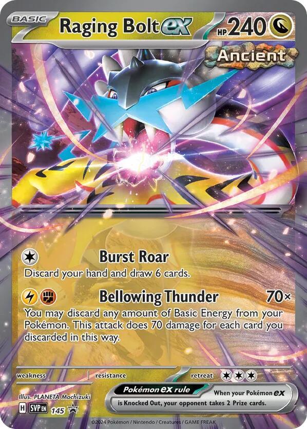 Raging Bolt ex - 145 - Pokémon