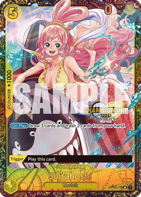 Shirahoshi (October Championship 2024 Online Regional) - One Piece Card Game
