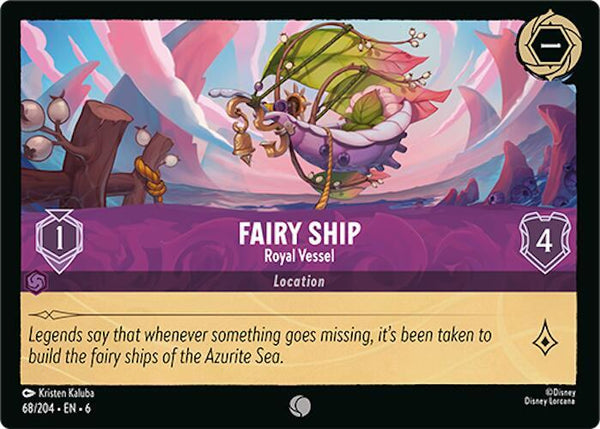 Fairy Ship - Royal Vessel - Disney Lorcana