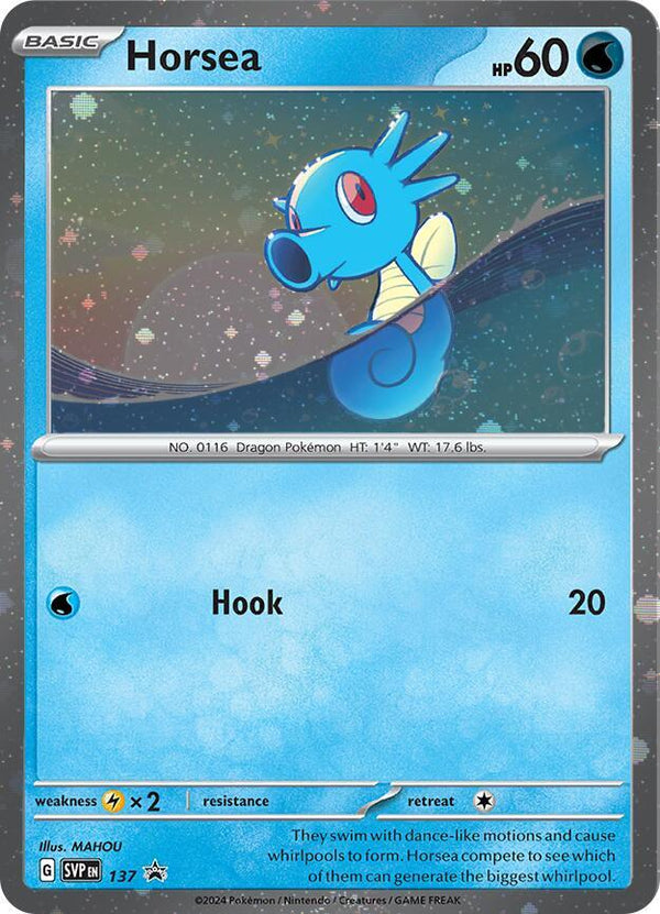 Horsea - 137 (Cosmo Holo) - Pokémon