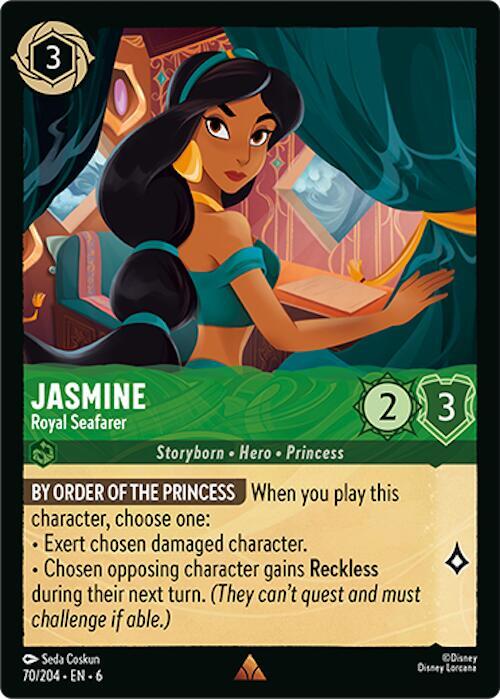 Jasmine - Royal Seafarer - Disney Lorcana