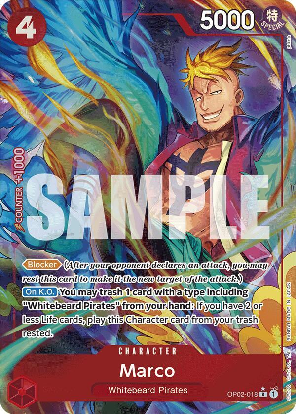 Marco (Alternate Art) - One Piece Card Game