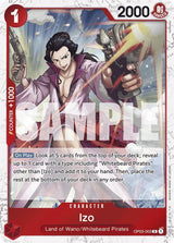 Izo (OP03-003) (Jolly Roger Foil) - One Piece Card Game