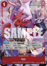Izo (OP03-003) (Alternate Art) - One Piece Card Game