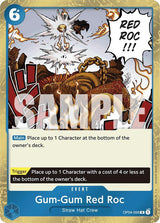 Gum-Gum Red Roc (Jolly Roger Foil) - One Piece Card Game