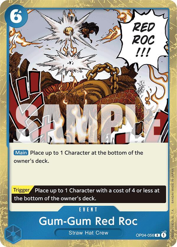 Gum-Gum Red Roc (Jolly Roger Foil) - One Piece Card Game