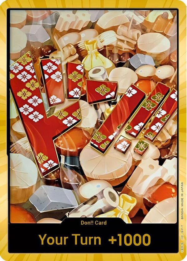 DON!! Card (Oden) (Gold) - One Piece Card Game