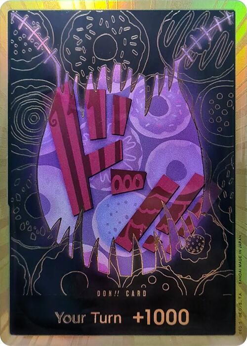 DON!! Card (Katakuri) (Gold) - One Piece Card Game
