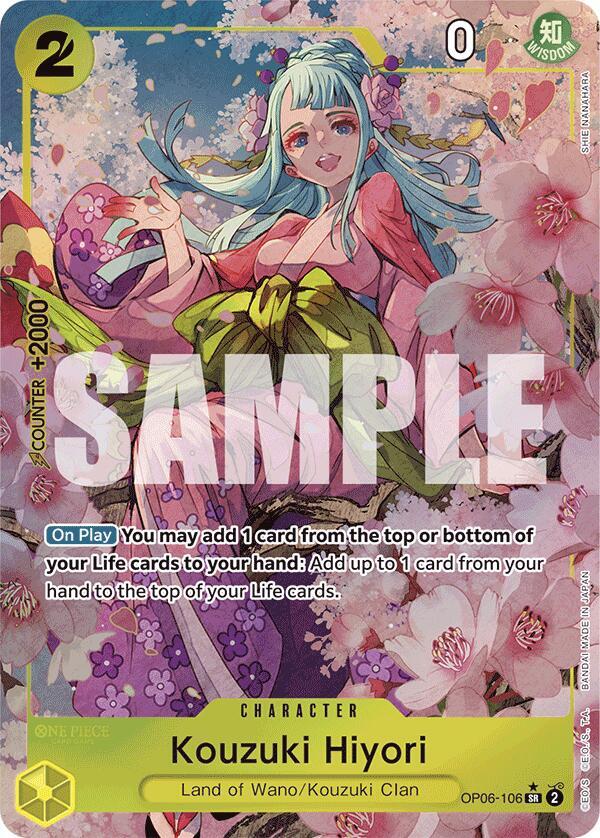 Kouzuki Hiyori (Alternate Art) - One Piece Card Game