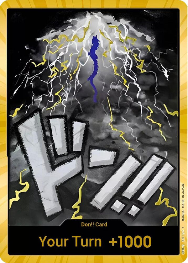 DON!! Card (Kaido) (Gold) - One Piece Card Game