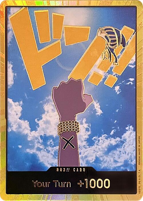 DON!! Card (Vivi) (Gold) - One Piece Card Game