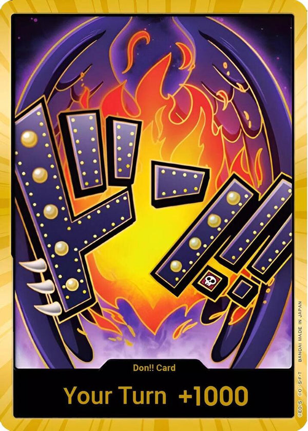 DON!! Card (King) (Gold) - One Piece Card Game