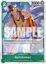Bartolomeo (P-029) (Jolly Roger Foil) - One Piece Card Game
