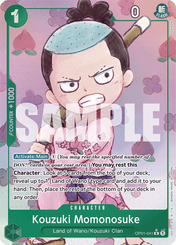 Kouzuki Momonosuke (Alternate Art) - One Piece Card Game