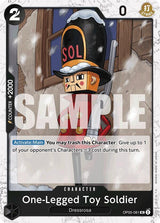 One-Legged Toy Soldier (Jolly Roger Foil) - One Piece Card Game
