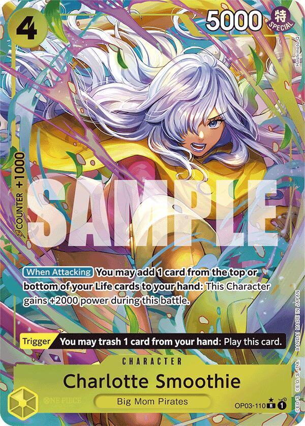 Charlotte Smoothie (Alternate Art) - One Piece Card Game