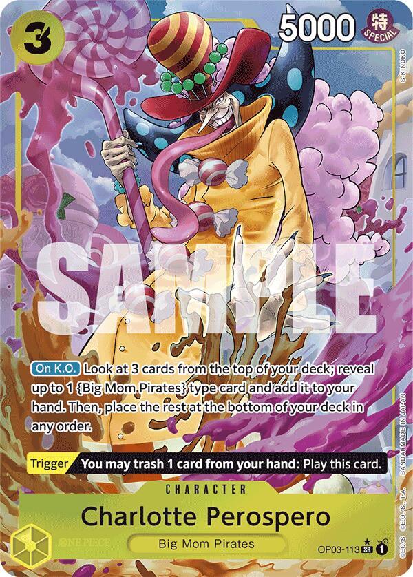 Charlotte Perospero (Alternate Art) - One Piece Card Game