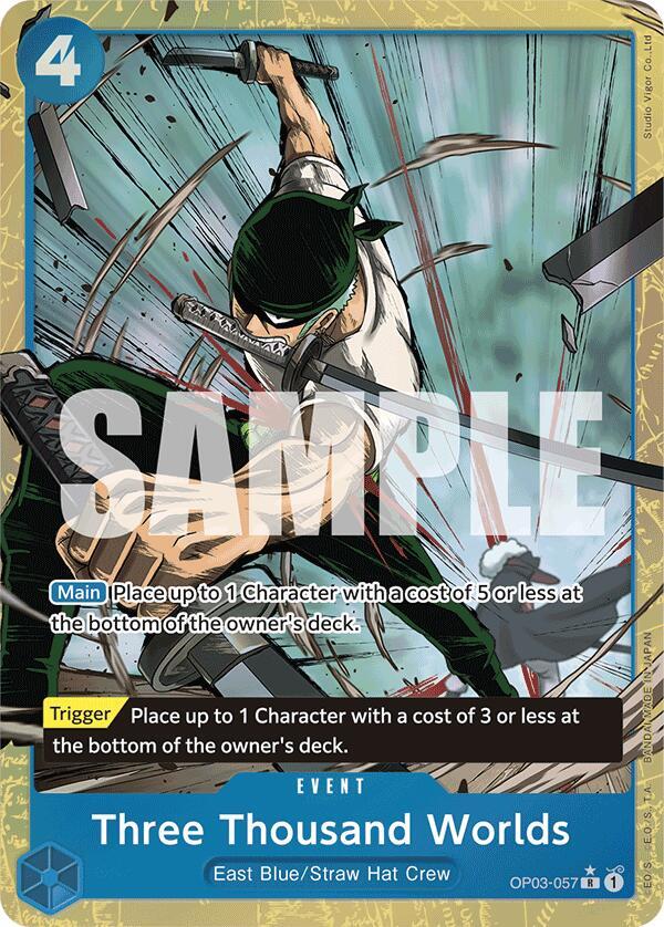 Three Thousand Worlds (Alternate Art) - One Piece Card Game