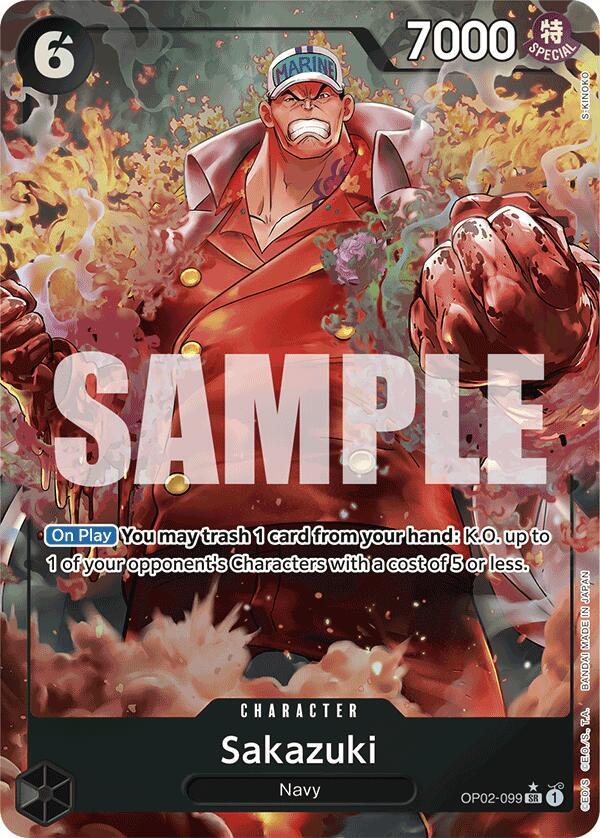 Sakazuki (Alternate Art) - One Piece Card Game