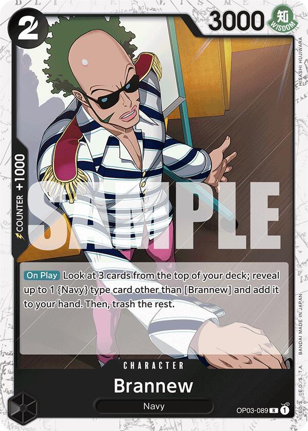 Brannew (Jolly Roger Foil) - One Piece Card Game