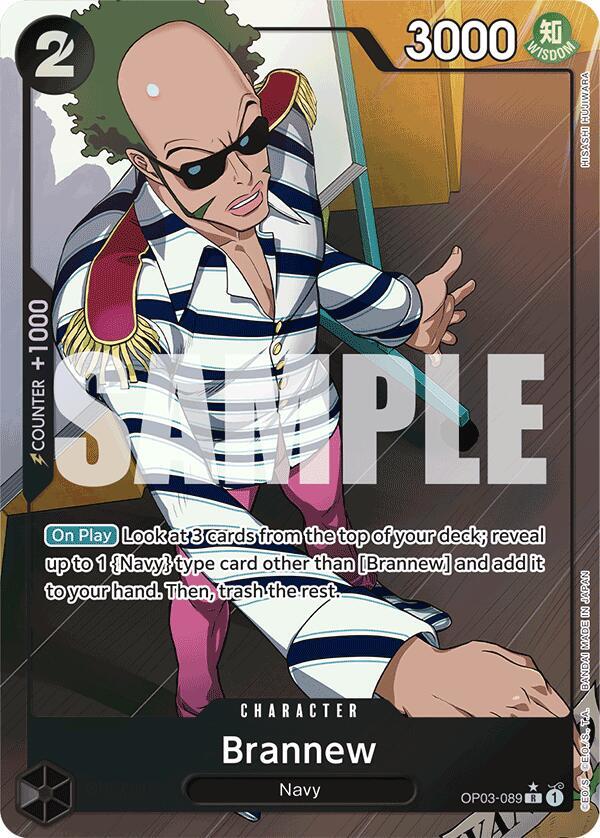 Brannew (Full Art) - One Piece Card Game